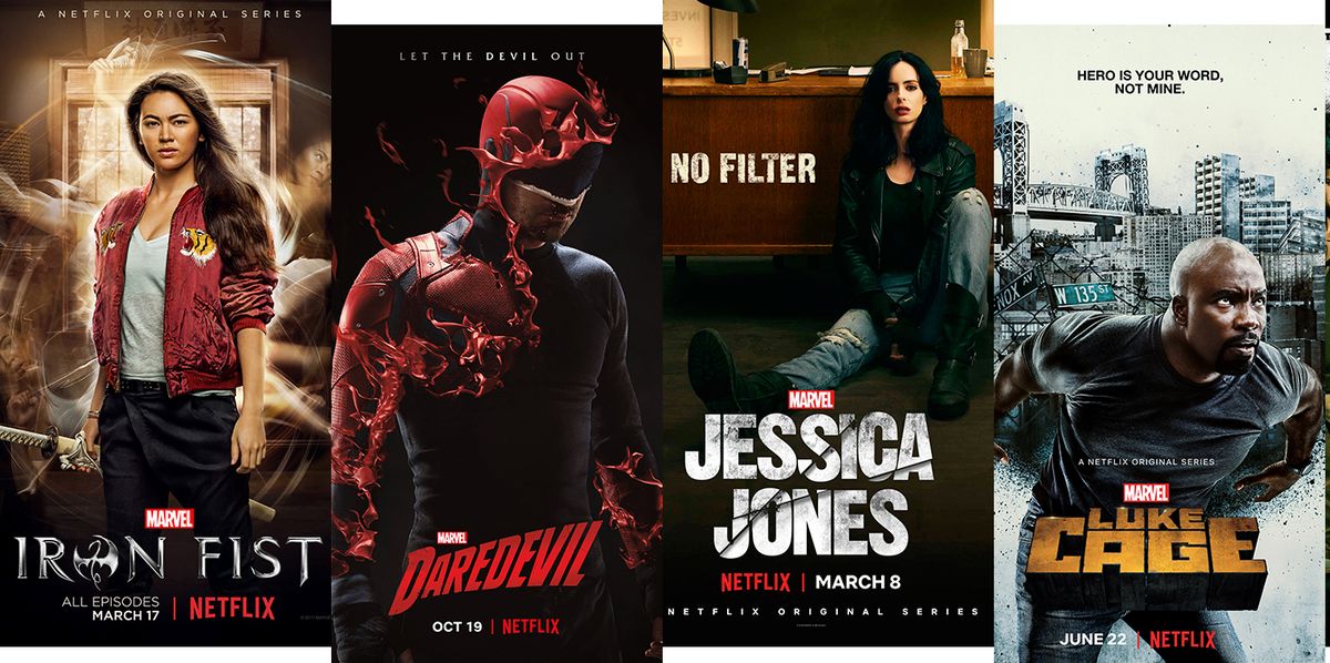 Las 7 Series de Marvel en Netflix